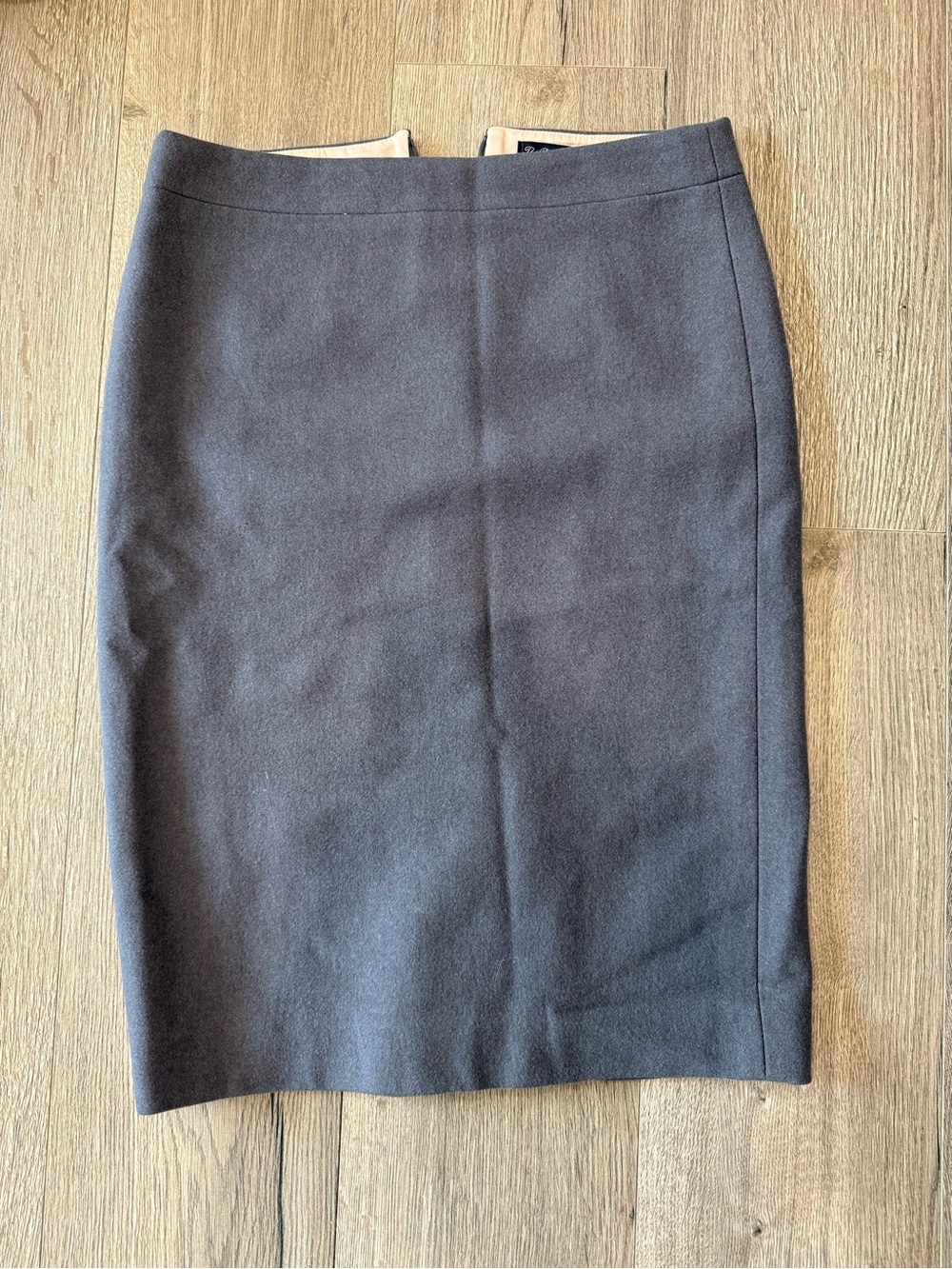 J. Crew Women’s Size 4 Charcoal Gray Wool Pencil Skirt